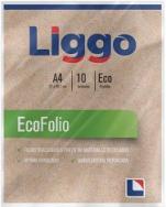 (023726) FOLIO LIGGO Px10 A4 ECOFOLIO C/BANDA 6u.)