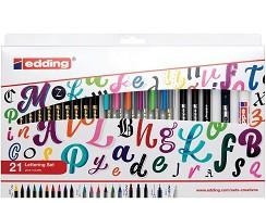 (023274) MARC EDDING SET LETTERING x21p E/CJ