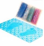 (024688) BZ ALFOMBRA BAÑO PVC PIECITOS 63*32cm BM6433-01