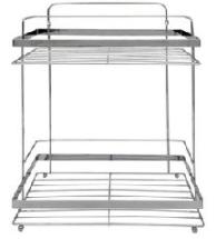 (024528) BZ ESTANTE 2P CR14984 CROMADO